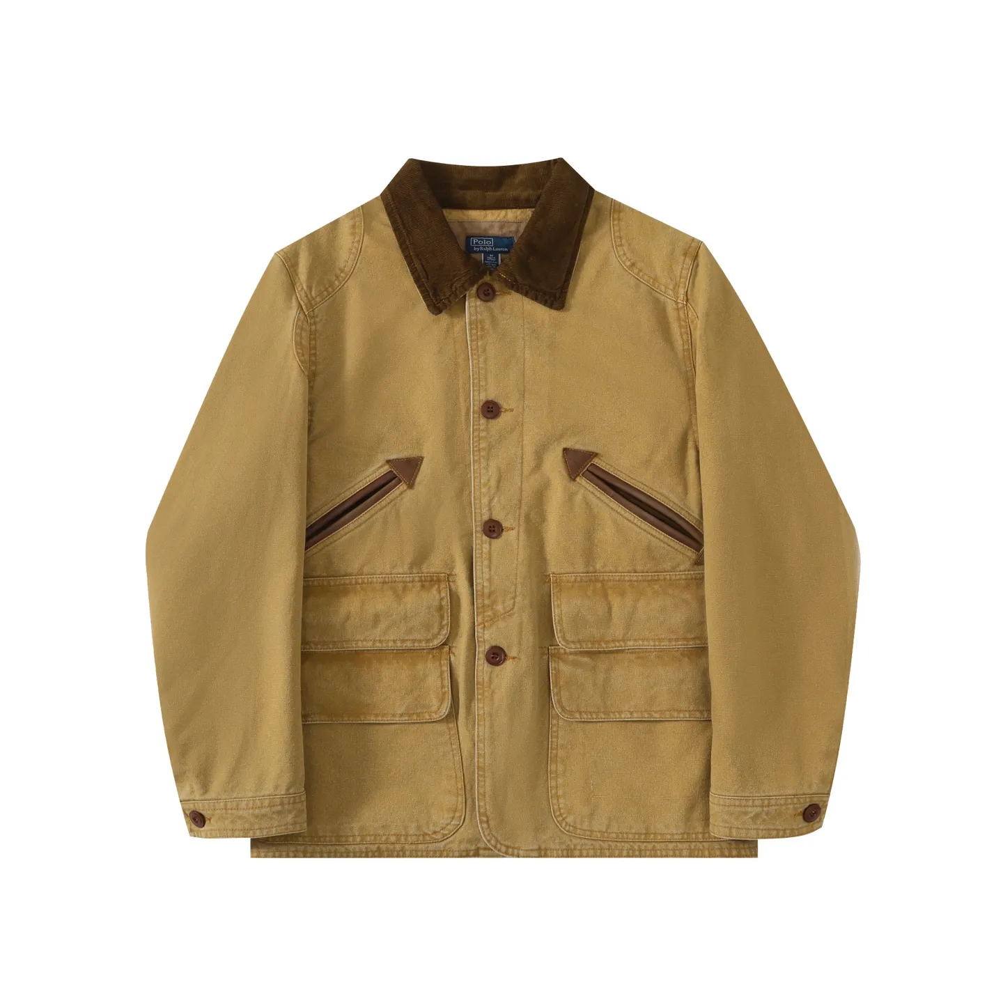 P490 #R13 Ralph Lauren Polo Country Hunting Heavy Industry Second-hand Jacket POLO Ralph Lauren 25th Spring New Casual Splicing Versatile Jacket WMPOOTWN Top is light and soft to wear, which is also a very popular Barn style recently. The version is very correct, comfortable to wear and has a sense of style at the same time. The splicing details are also very exquisite. The 100% pure cotton has just the right hardness and is not that stiff!! It is a very outstanding piece, and the texture and fit can be seen immediately on the upper body. This collection is fantastic, both in design and fabric. Retro and timeless Color: Khaki Size: M-XXL M: Bust 120 Length 72 Sleeve length 62 Shoulder width 49 L: Bust 124 Length 74 Sleeve length 63 Shoulder width 50